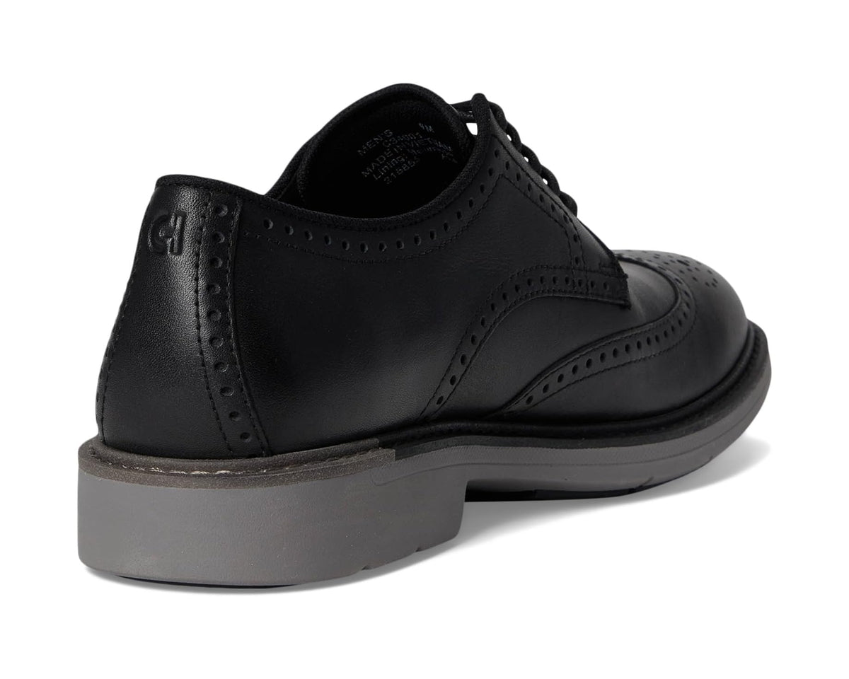 Men's Cole Haan Go-To Wing Oxford Black/Gray Midsole