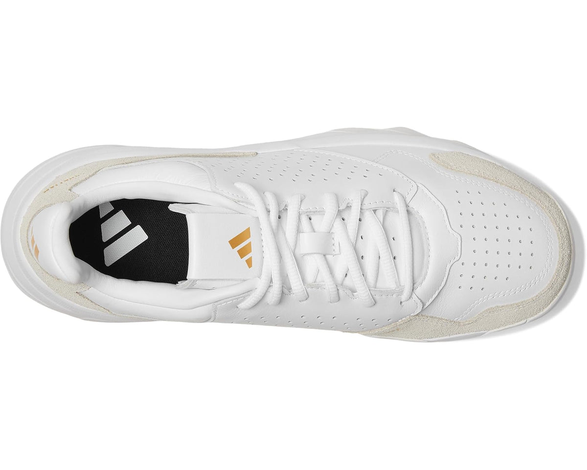 Unisex adidas Courtjam Control 3 Tennis Shoe White/White/White