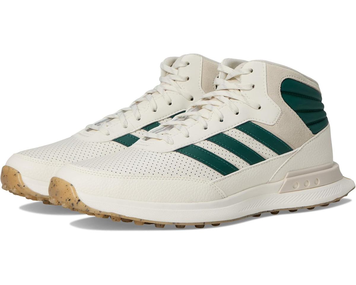 Unisex adidas Golf S2G Mid Spikeless Golf Shoes Off White/Collegiate Green/Alumina