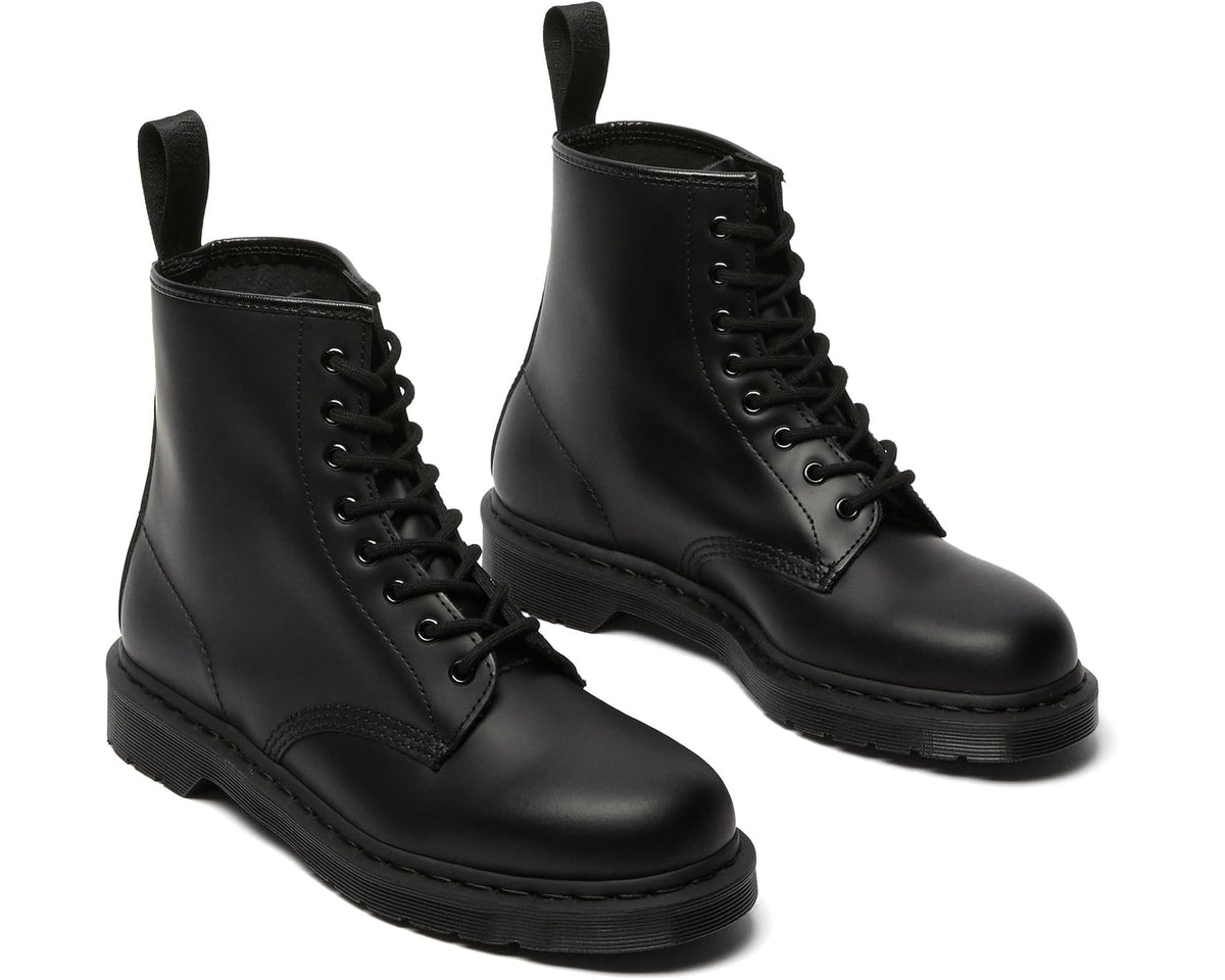 Unisex Dr. Martens 1460 Mono Boots Black Smooth