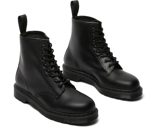 Unisex Dr. Martens 1460 Mono Boots Black Smooth
