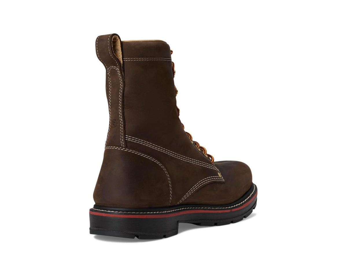 Men's KEEN Utility Liberty 8 Waterproof 90? Heel Boots (Carbon Toe) Coffee Bean/Black