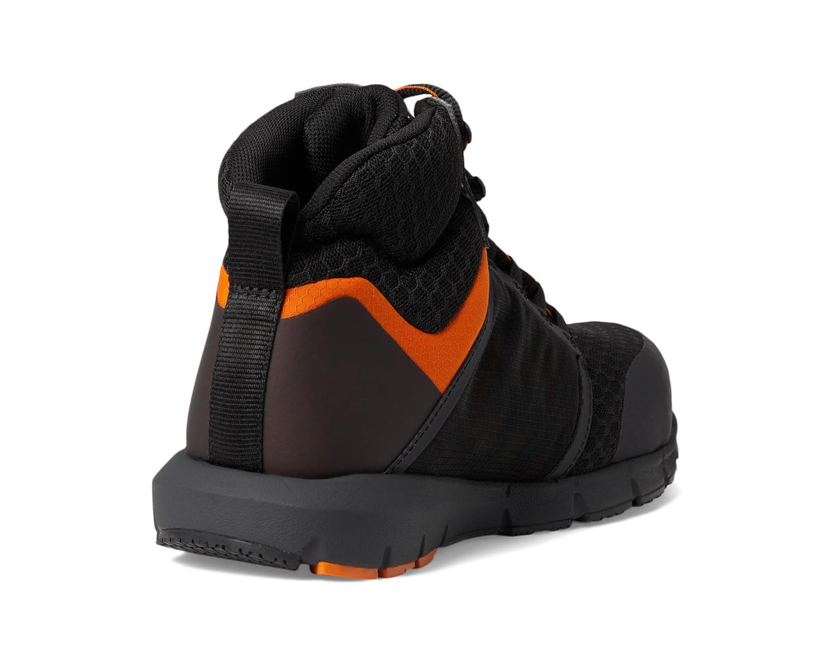 Men's Timberland PRO Radius Mid Composite Safety Toe Black/Orange 1