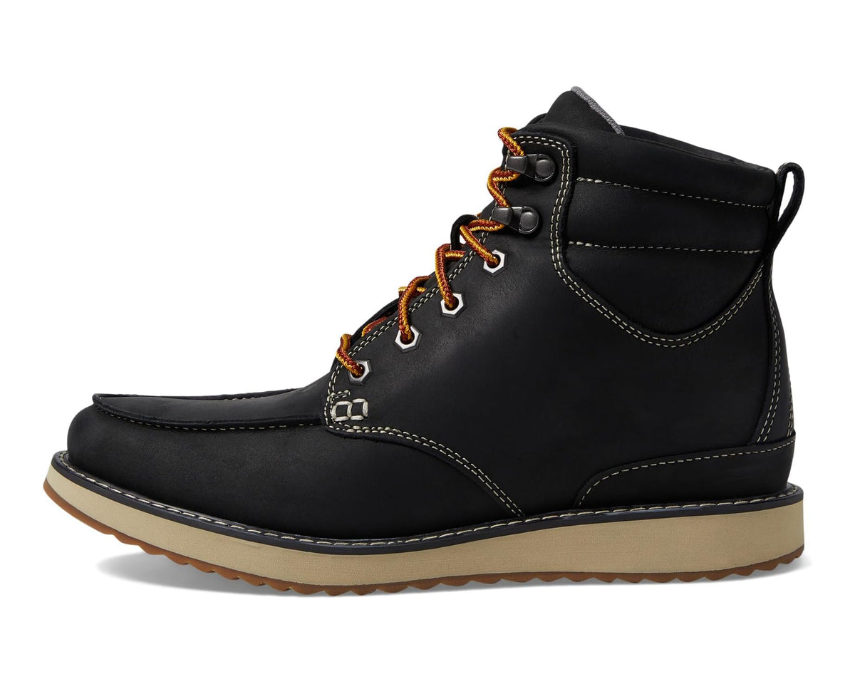 Men's L.L.Bean Stonington Boots Moc Toe Black