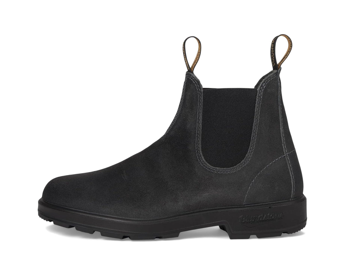 Unisex Blundstone Original Suede Chelsea Boots Steel Grey