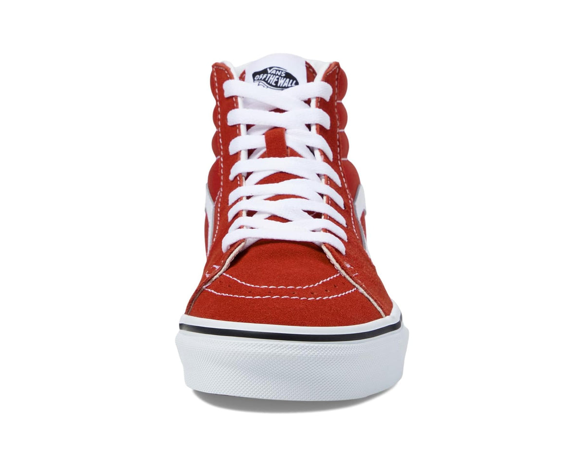 Unisex Vans SK8-Hi Racing Red/True White
