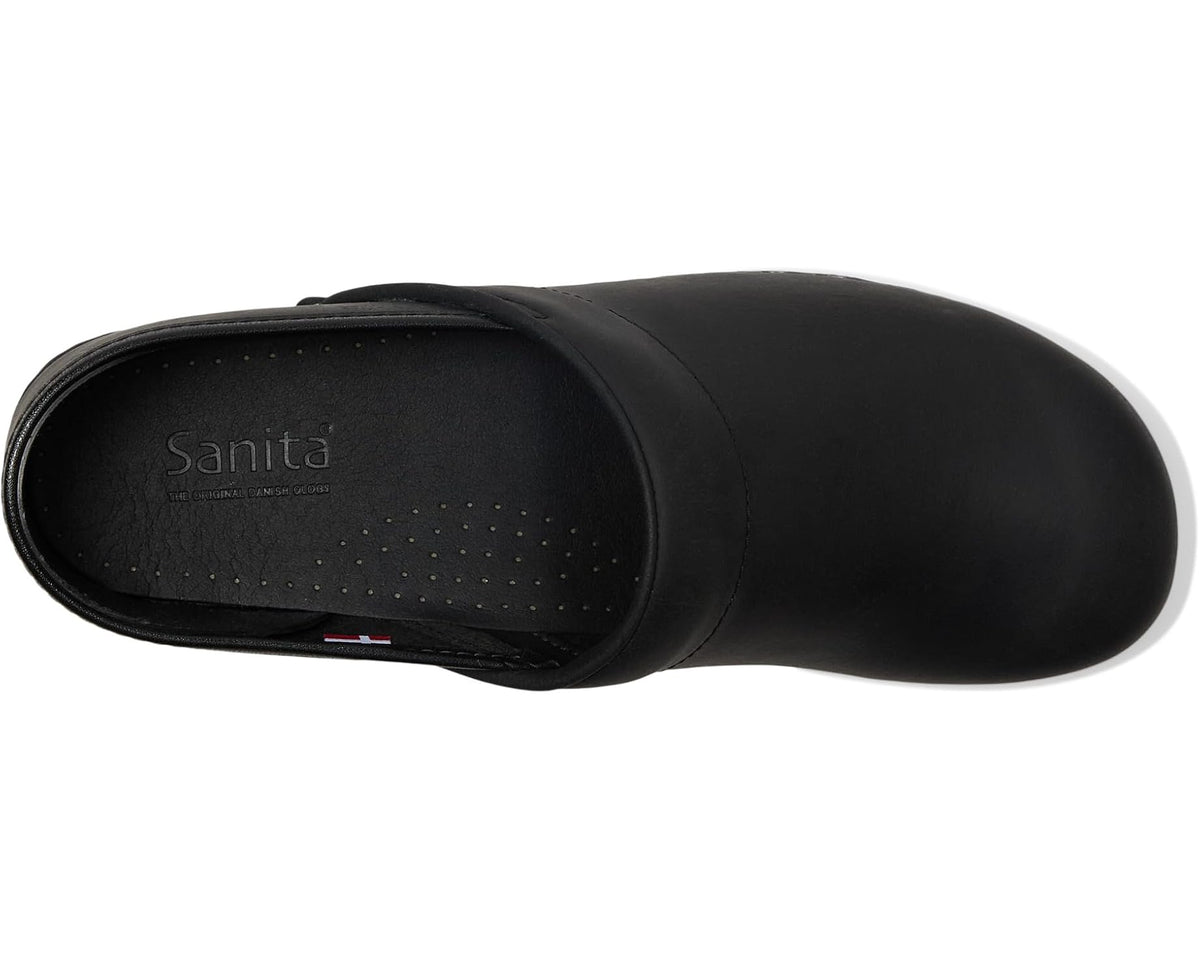Men's Sanita Professional Oiled Nubuck Black