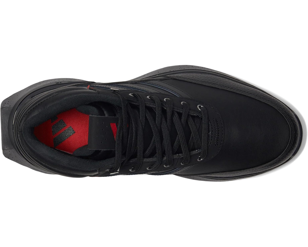 Unisex adidas Golf S2G RAIN.RDY Golf Shoes Core Black/Iron Metallic/Better Scarlet