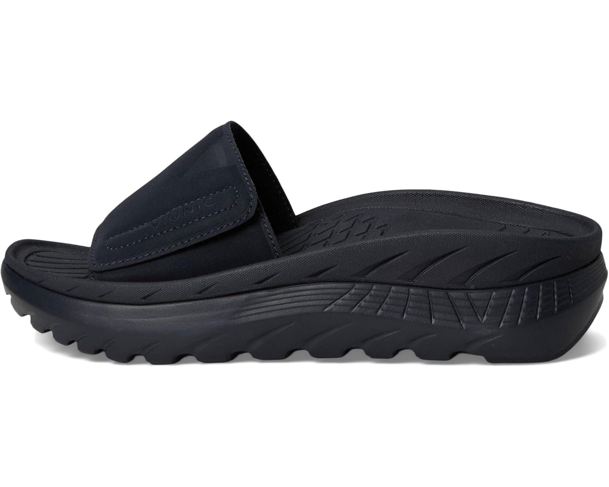 Unisex VIONIC Rejuvenate Slides Navy Blue Synthetic Nubuck