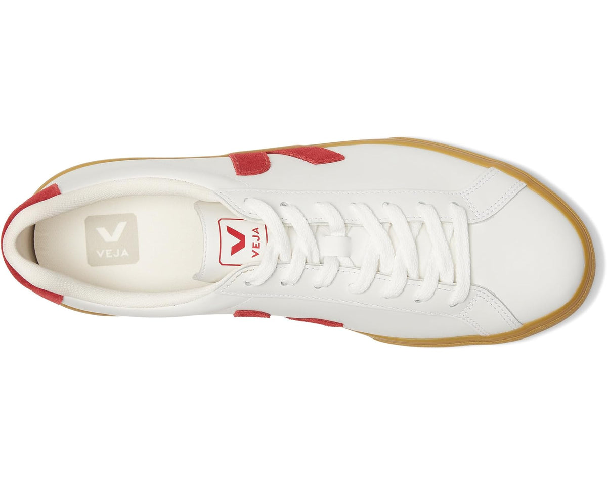 Men's VEJA Esplar Logo White/Pepper/Natural