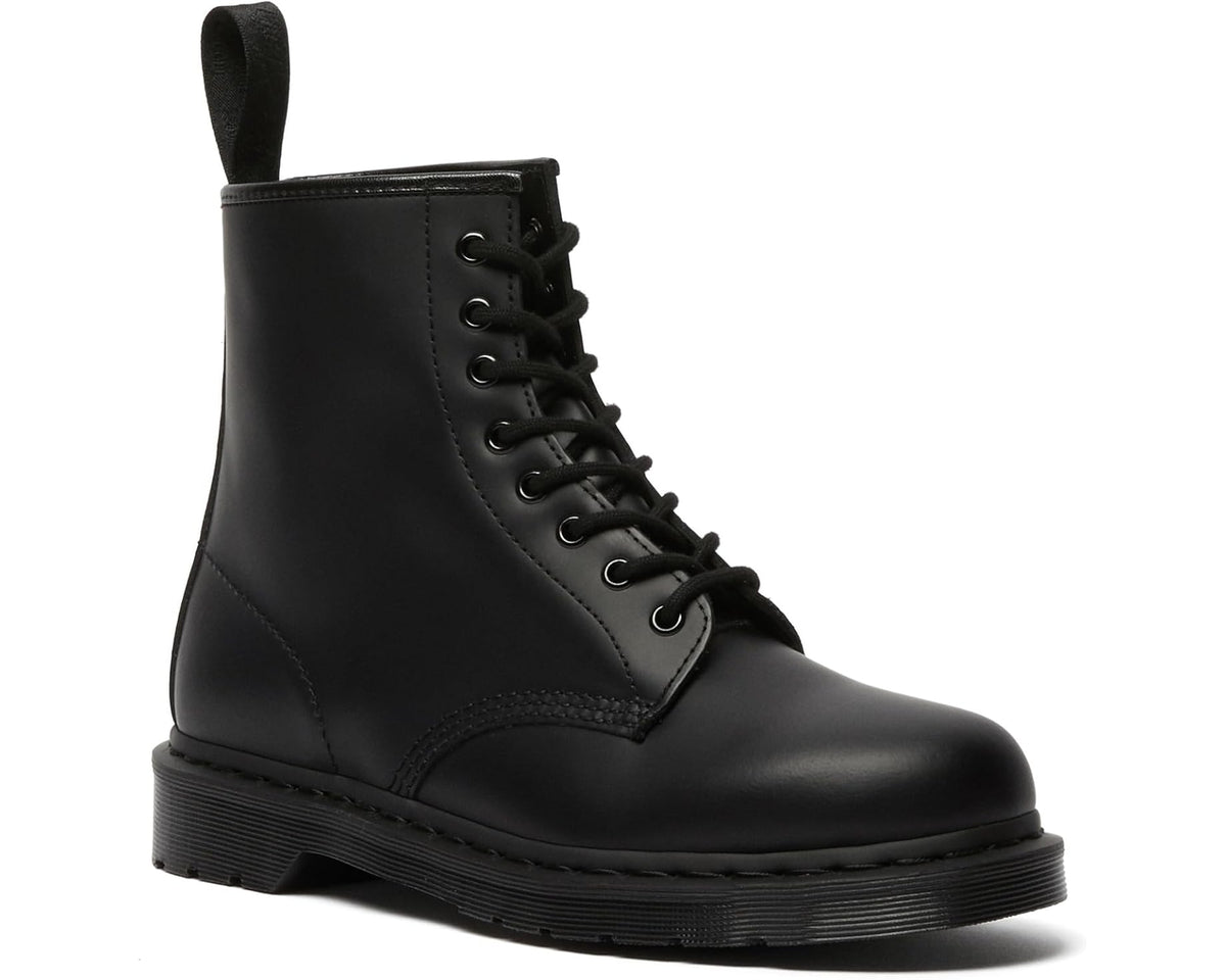 Unisex Dr. Martens 1460 Mono Boots Black Smooth