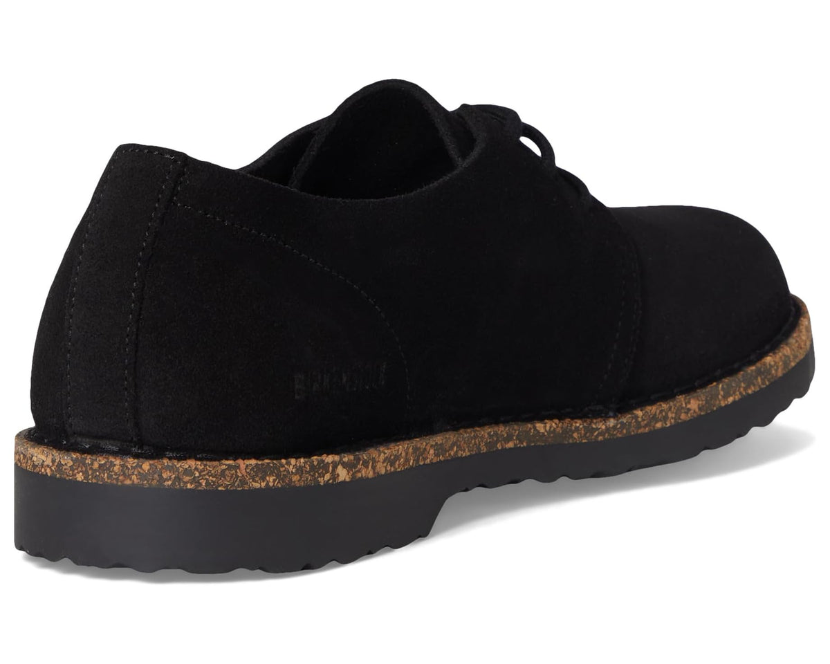 Men's Birkenstock Uppsala Low Lace Up - Suede Black