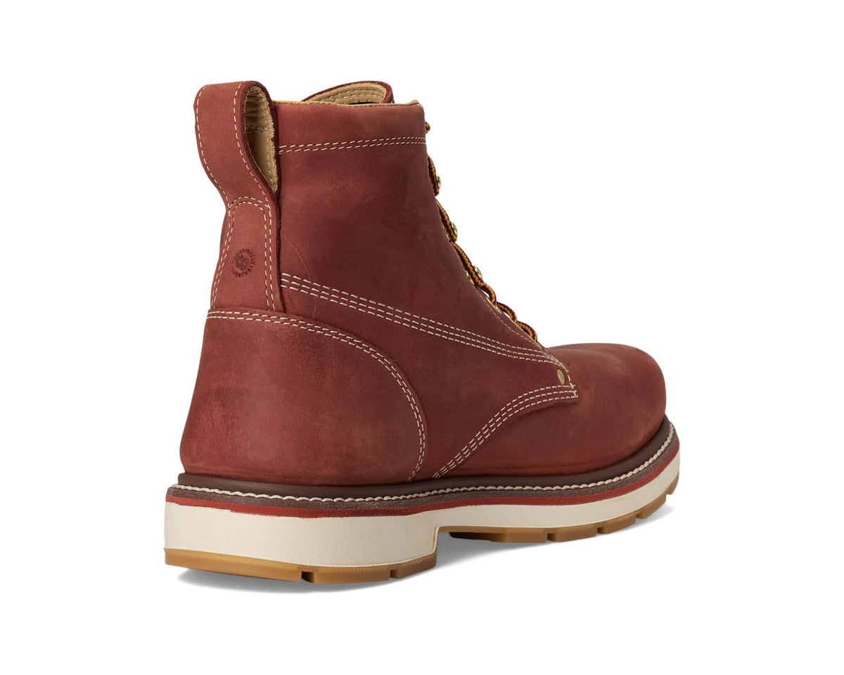 Men's KEEN Utility Liberty 6 Waterproof 90? Heel Boot (Carbon Toe) Bombay Brown/Gum