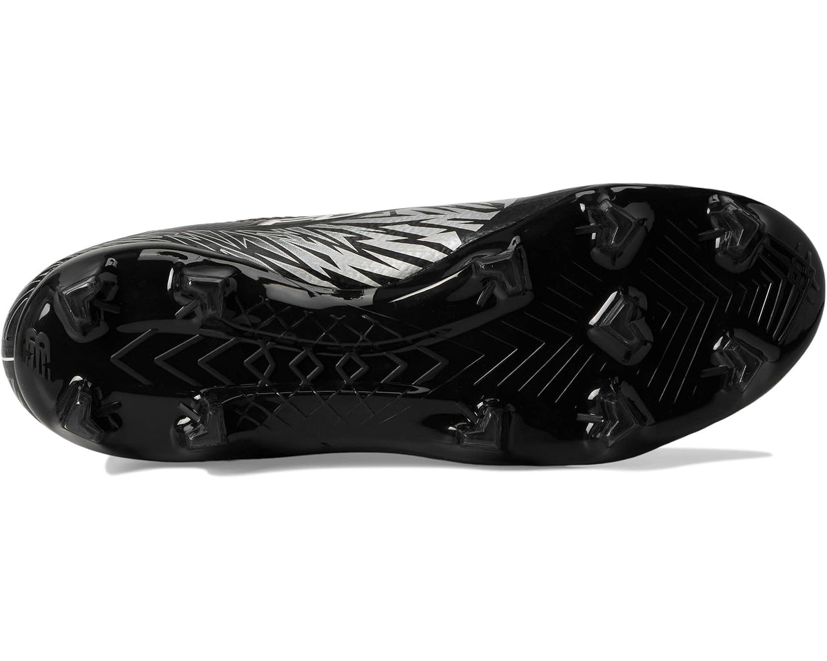 Unisex New Balance Furon Pro FG V8 Soccer Cleats Black/Metallic Silver/White