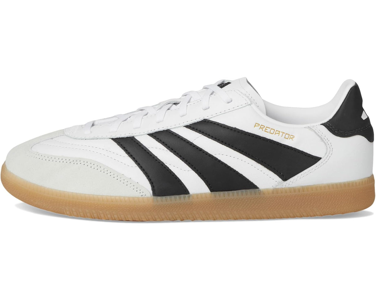 Unisex adidas Predator Freestyle Indoor Soccer Cleats White/Black/Gold Metallic