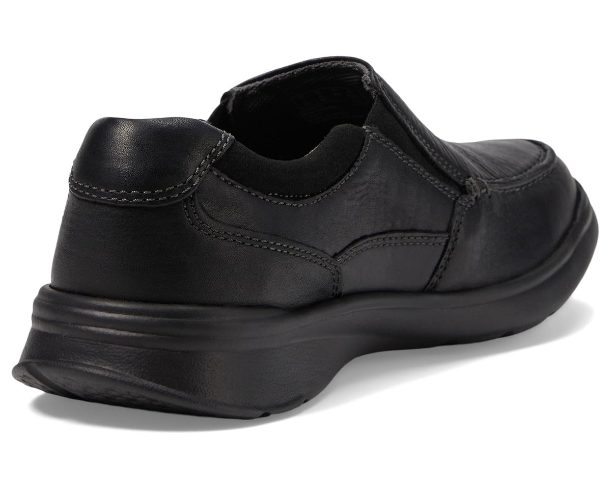 Men's Clarks Cotrell Free Black Oily Leather