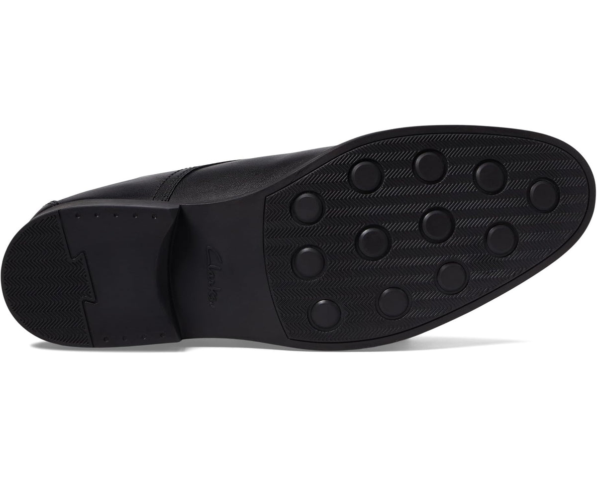 Men's Clarks Whiddon Step Black Leather