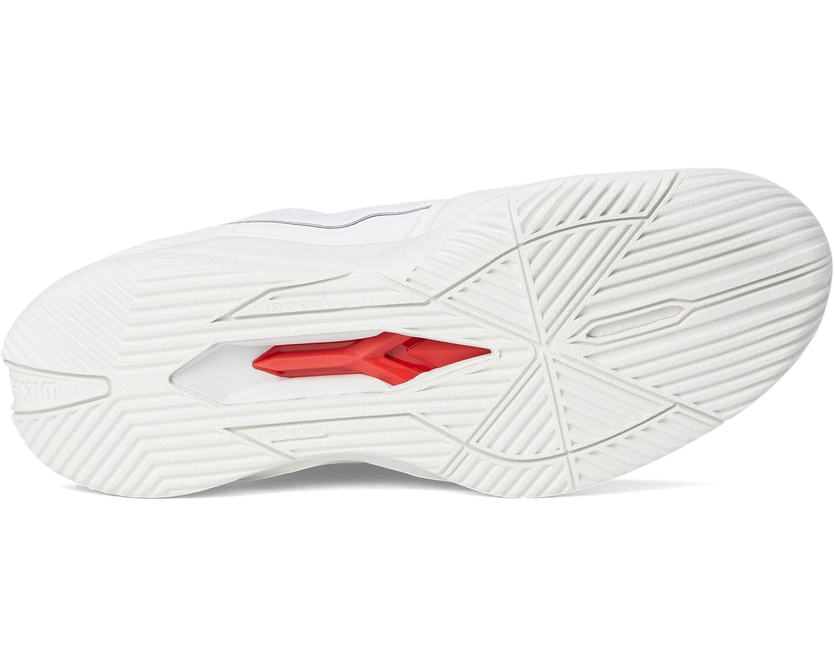 Men's Wilson Rush Pro 4.5 Wide Toe Box White