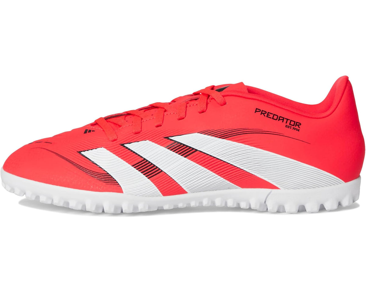 Unisex adidas Predator Club Turf Soccer Cleats Lucid Red/White/Black