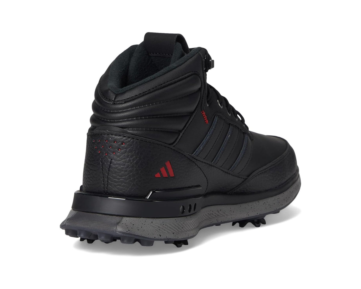 Unisex adidas Golf S2G RAIN.RDY Golf Shoes Core Black/Iron Metallic/Better Scarlet