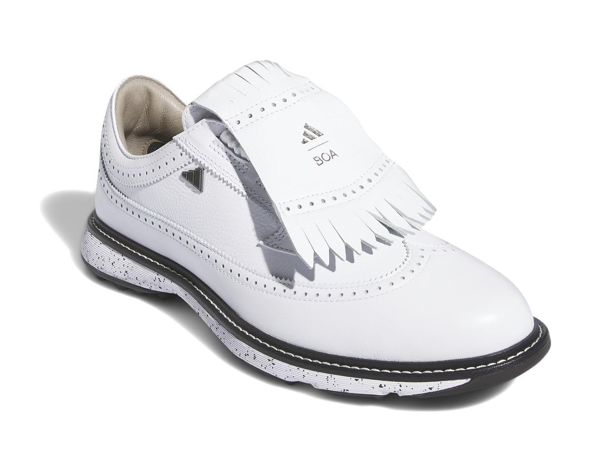 Unisex adidas Golf MC87 BOA Golf Shoes Footwear White/Iron Metallic/Core Black
