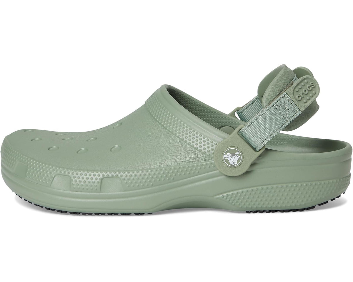 Unisex Crocs Work Classic Work Clog Moss