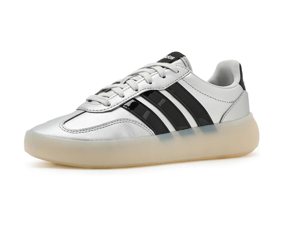 Unisex adidas Kids Barreda Decode Shoes Silver Metallic/Black/Chalk White