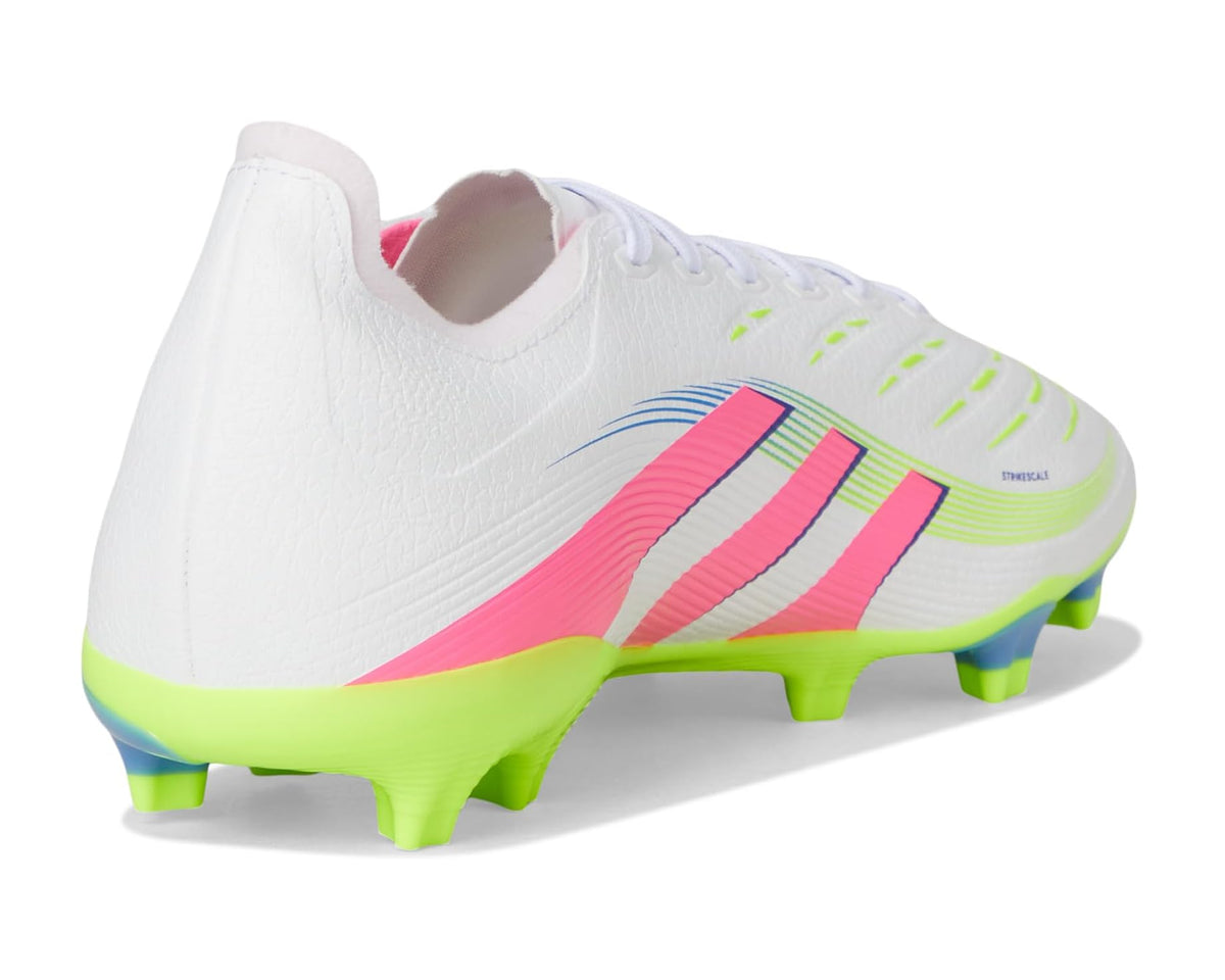 Unisex adidas Predator League Firm Ground/Multi Ground Soccer Cleats White/Lucid Pink/Lucid Lemon