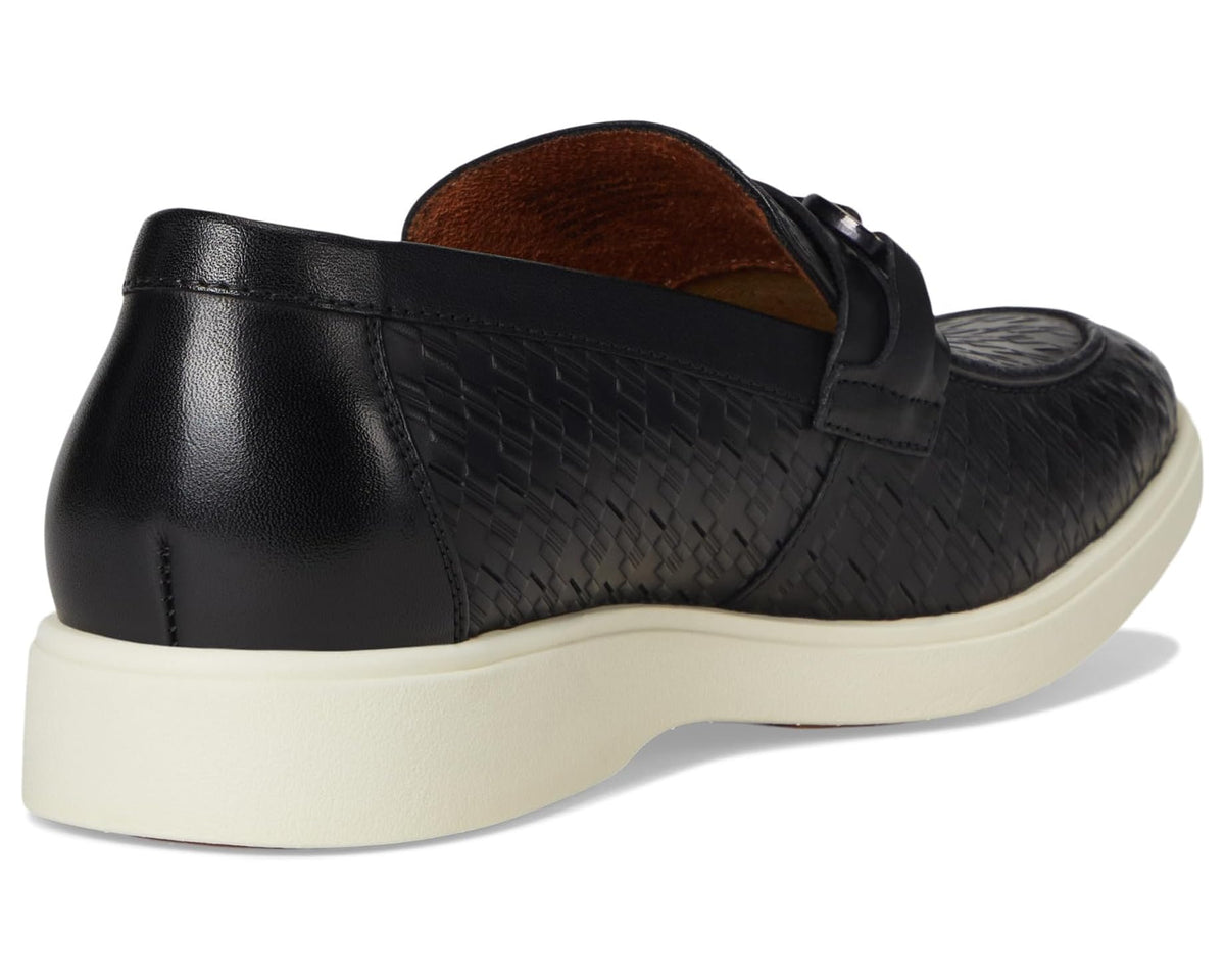 Men's Stacy Adams Salyer Moc Toe Slip-On Black