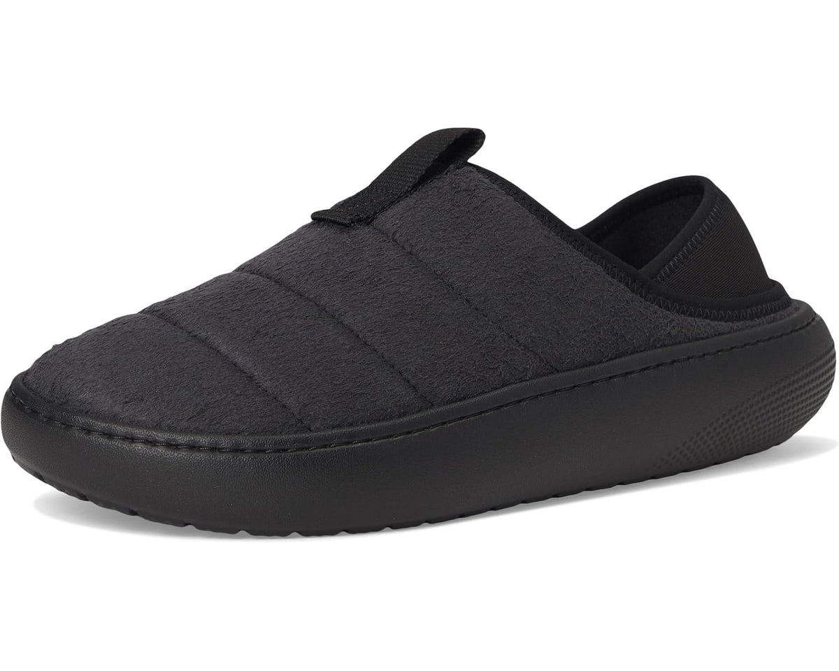 Unisex Crocs Classic Puff Moc Black Suede