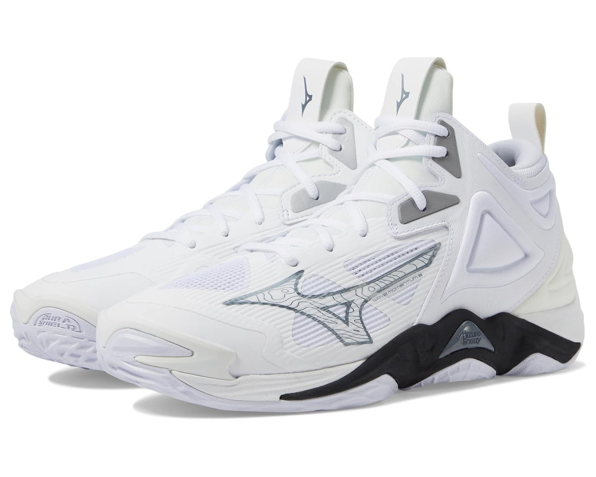 Unisex Mizuno Wave Momentum 3 Mid White/Black