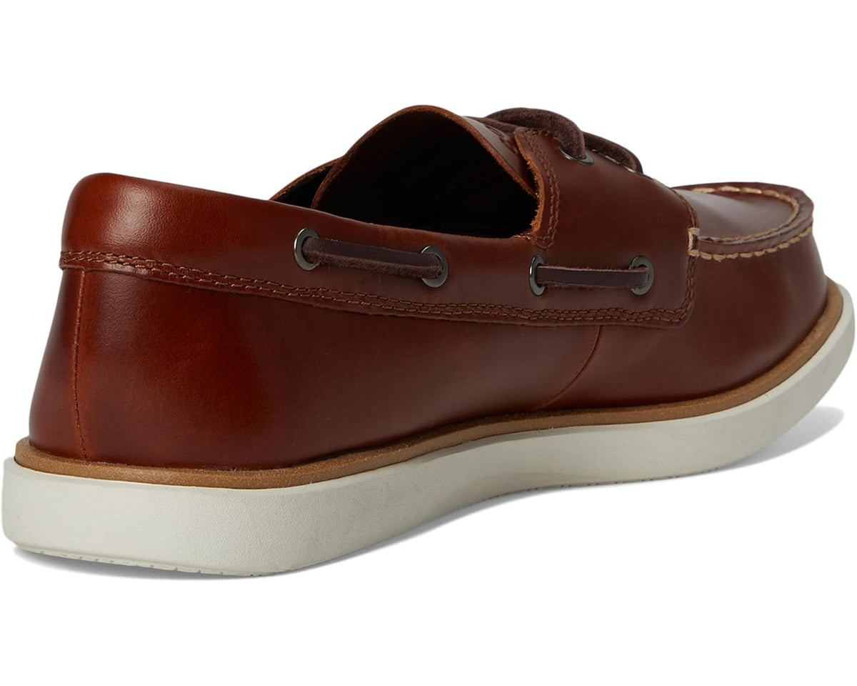 Men's Cole Haan Grand Crosscourt Boat Shoe British Tan/Dark Chocolate/Ivory
