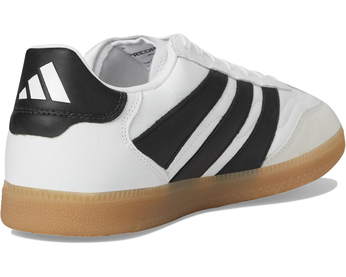 Unisex adidas Predator Freestyle Indoor Soccer Cleats White/Black/Gold Metallic