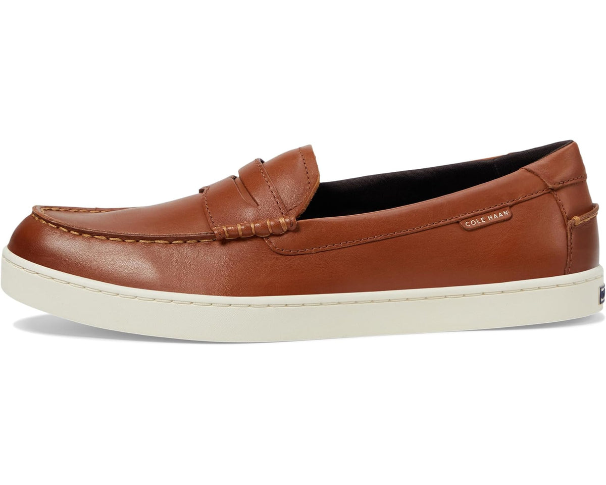 Men's Cole Haan Pinch Weekender Penny Textured British Tan/Ivory