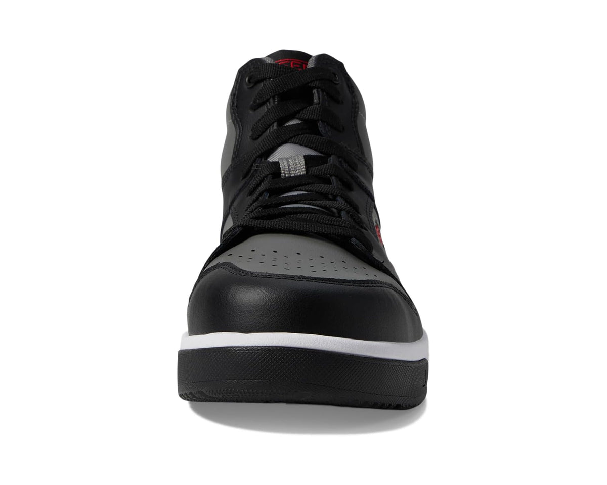 Men's KEEN Utility Overton Mid (Comp Toe) Steel Grey/Black