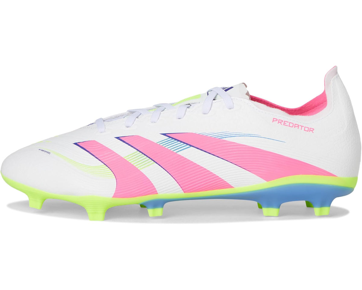 Unisex adidas Predator League Firm Ground/Multi Ground Soccer Cleats White/Lucid Pink/Lucid Lemon