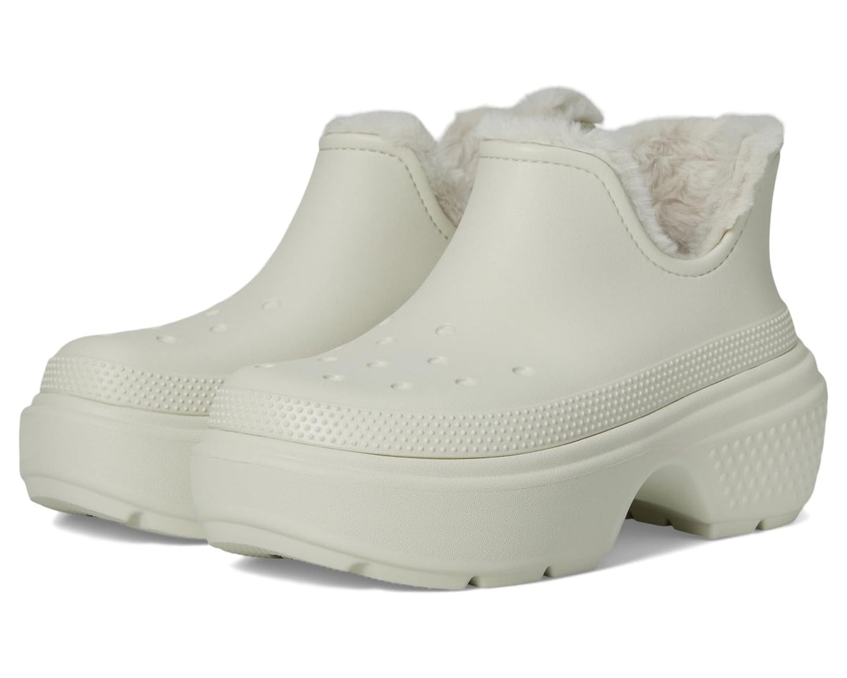 Unisex Crocs Stomp Lined Shorty Boots Linen/Linen