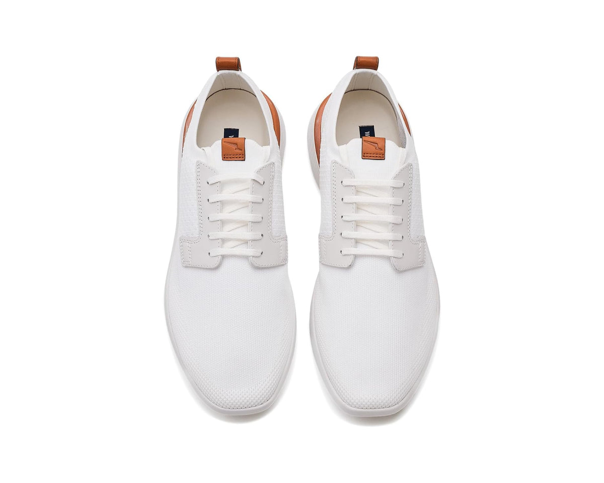 Men's Wolf & Shepherd Swiftknit Derby White