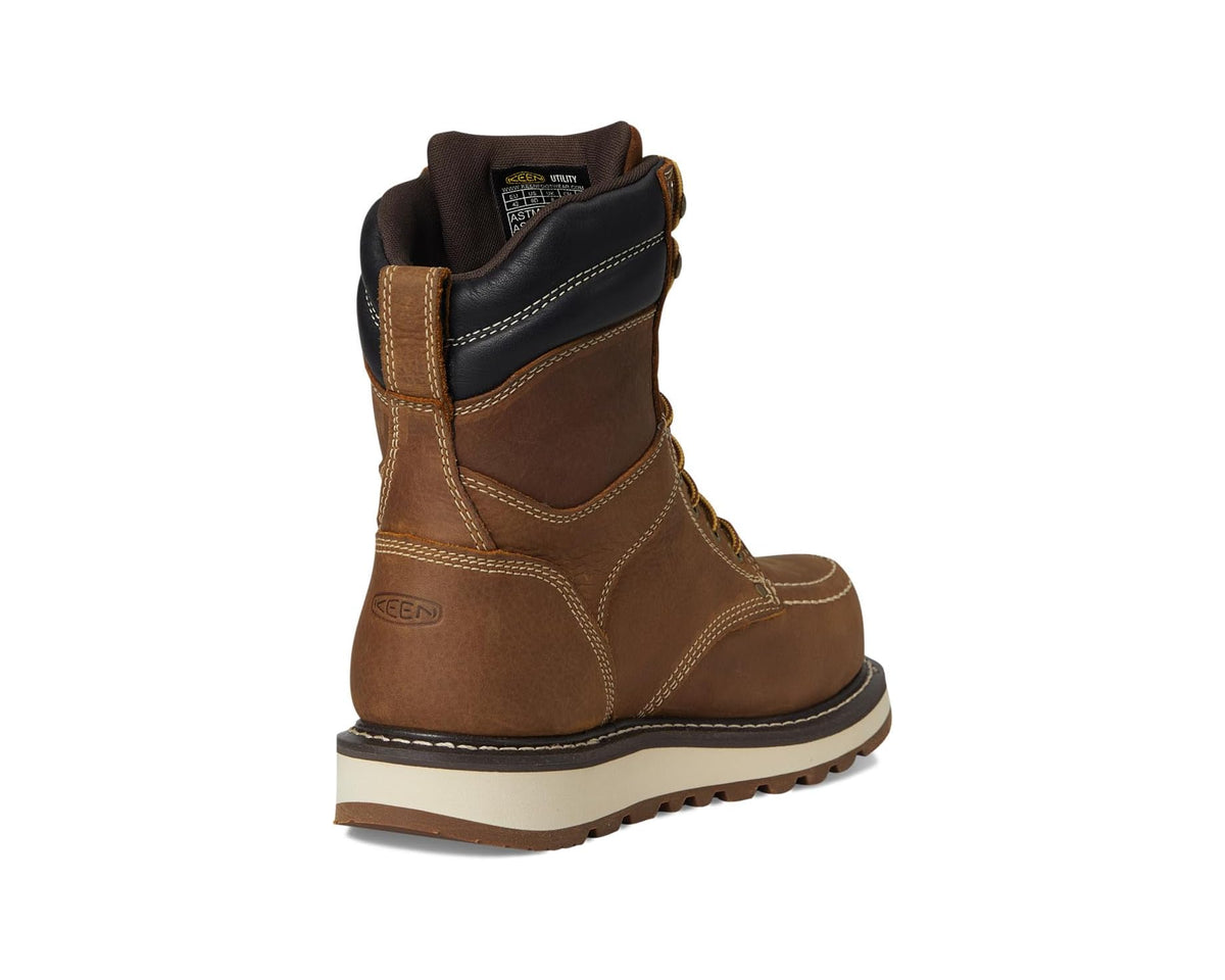 Men's KEEN Utility Cincinnati 8 Waterproof (Comp Toe) Belgian/Sandshell