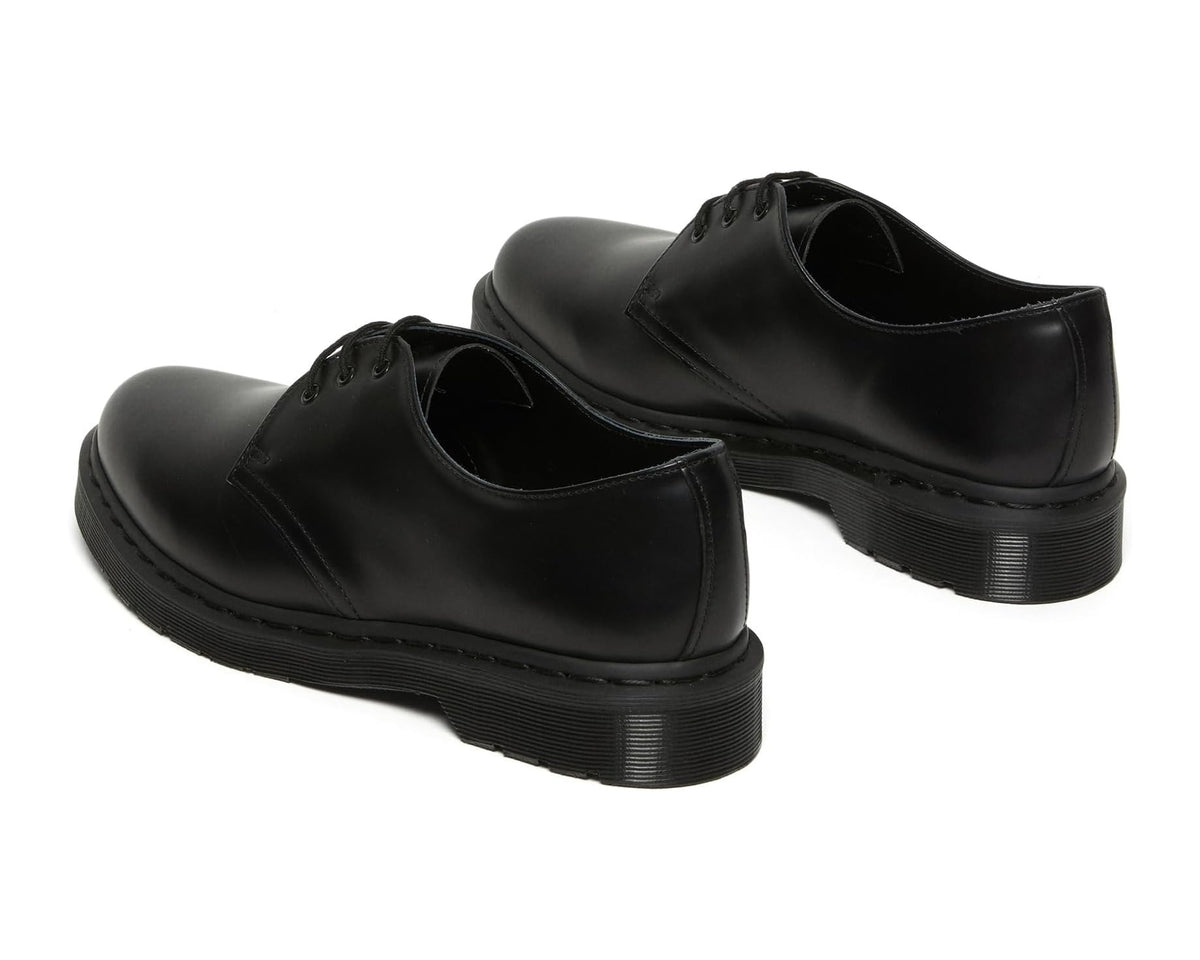 Unisex Dr. Martens 1461 3-Tie Shoe Black Smooth