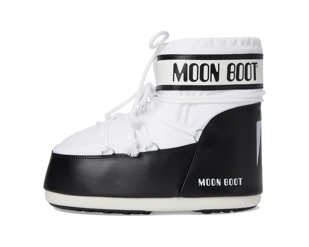 Unisex MOON BOOT Icon Low Nylon White