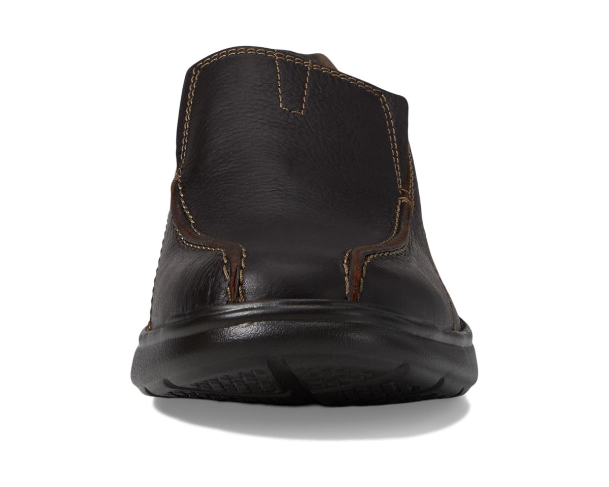 Men's Clarks Cotrell Step Brown Oily Leather