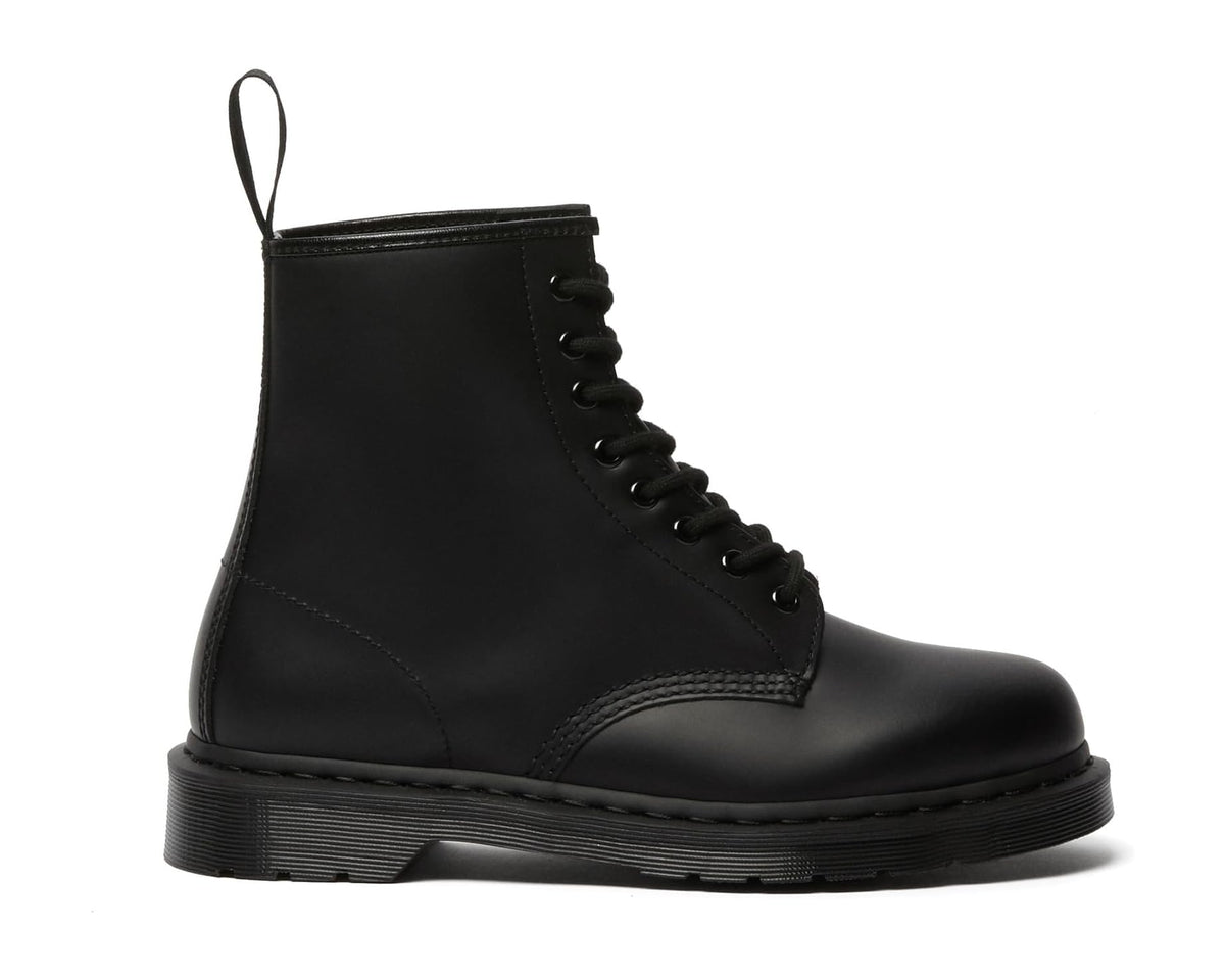 Unisex Dr. Martens 1460 Mono Boots Black Smooth