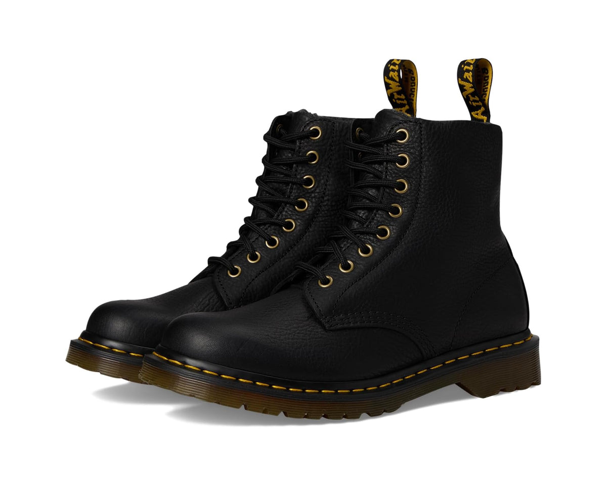 Unisex Dr. Martens 1460 WarmWair Grizzly Leather Boots Black