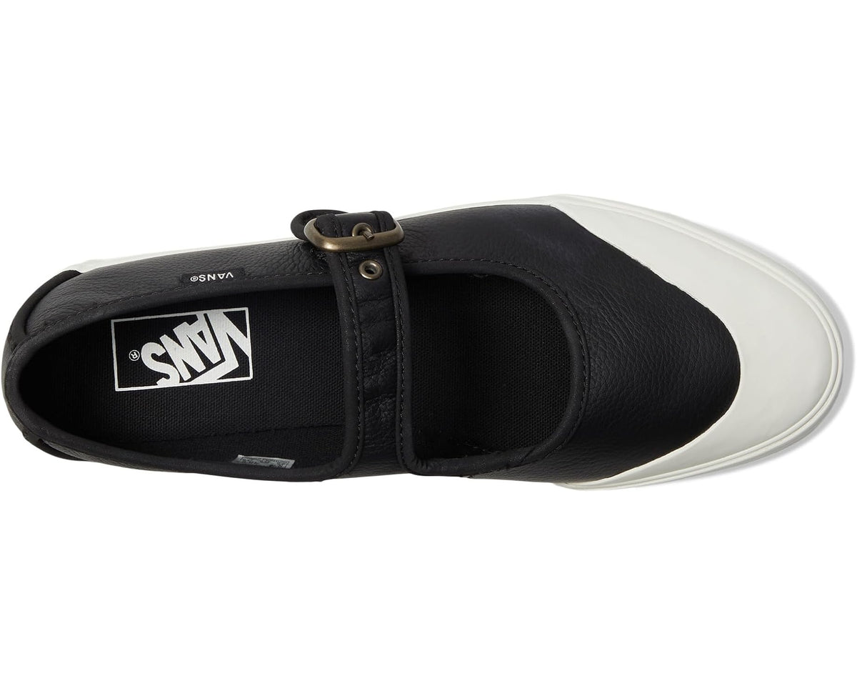 Unisex Vans Mary Jane Leather Black/White