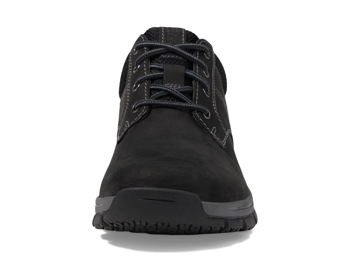 Men's Clarks Walpath Low Black Leather