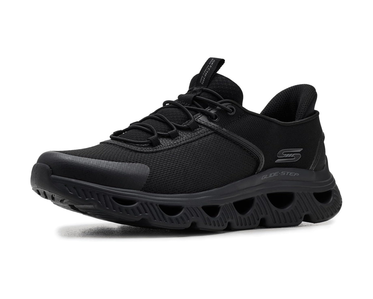 Men's BOBS from SKECHERS Bobs Arch Waves - Slick Turn Slip-ins Black/Black