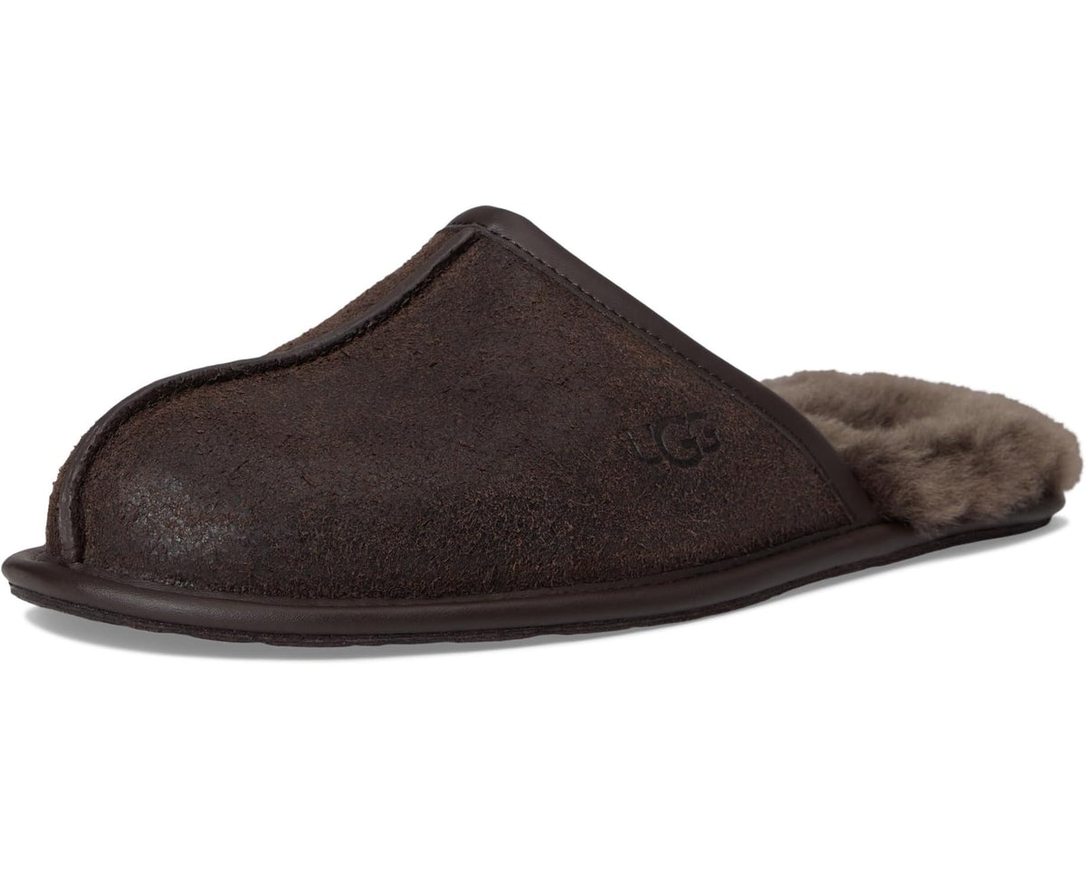 Men's UGG Scuff Leather Distressed Dusted Cocoa