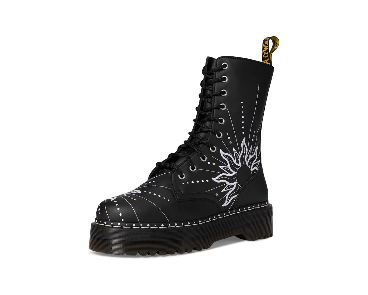Unisex Dr. Martens Jadon Hi Solar Flare Black
