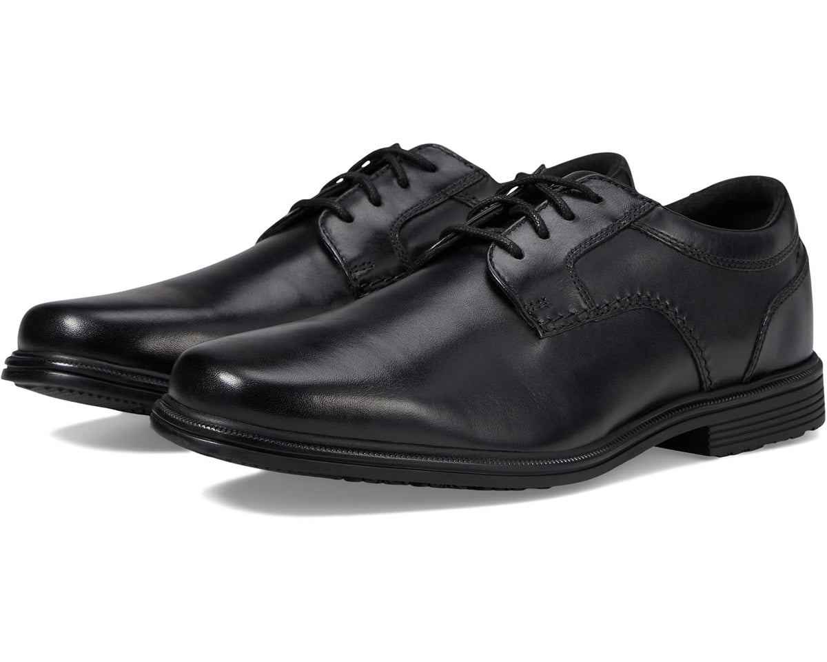 Men's Rockport Taylor Waterproof Plain Toe Black